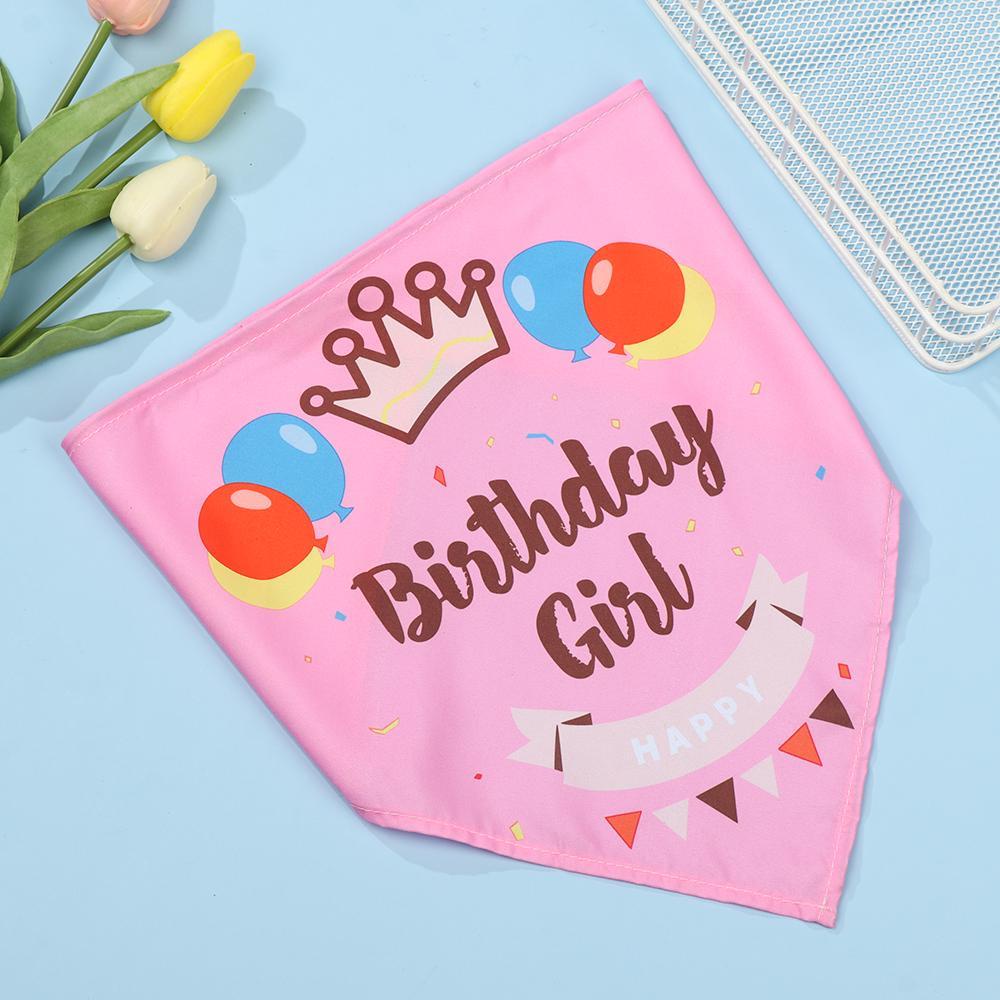 Khăn Choàng Cổ Kiêm Khăn Yếm Tùy Chỉnh Kích Thước 1 Cái Cho Thú Cưng