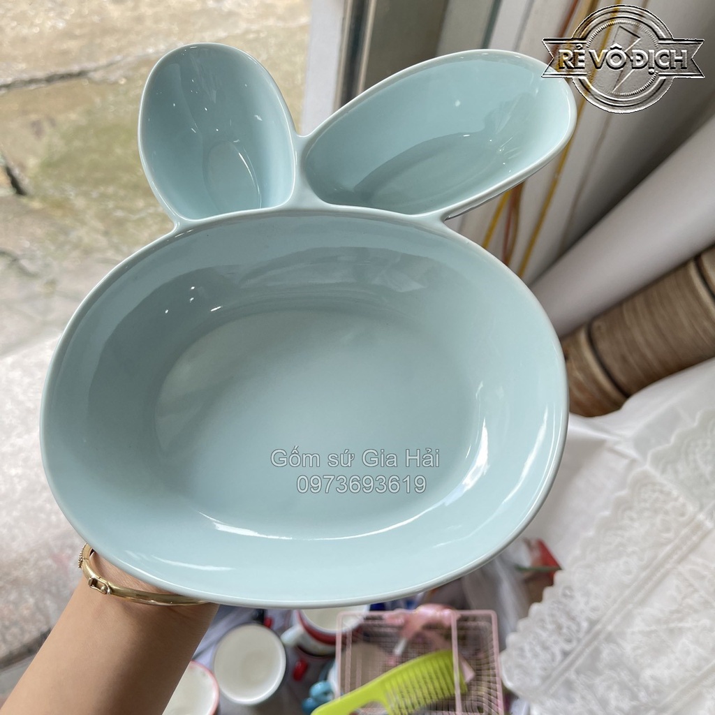 Bộ bát đĩa gốm sứ decor trang trí đồ ăn bộ xanh mint 20 món siêu đẹp cho mùa hè tươi mát