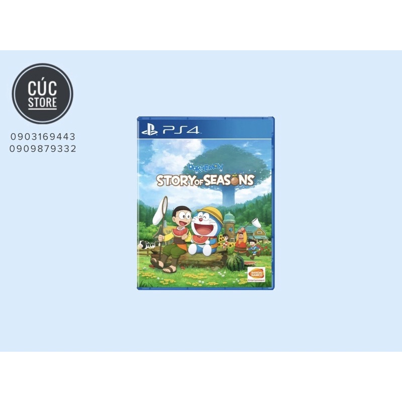 Đĩa chơi game PS4: Doraemon Story Of The Seasons
