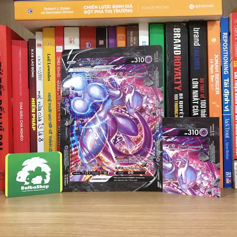 01 thẻ bài Pokemon in theo kích thước lớn 12.6x17.6cm  - Duy nhất có tại shop