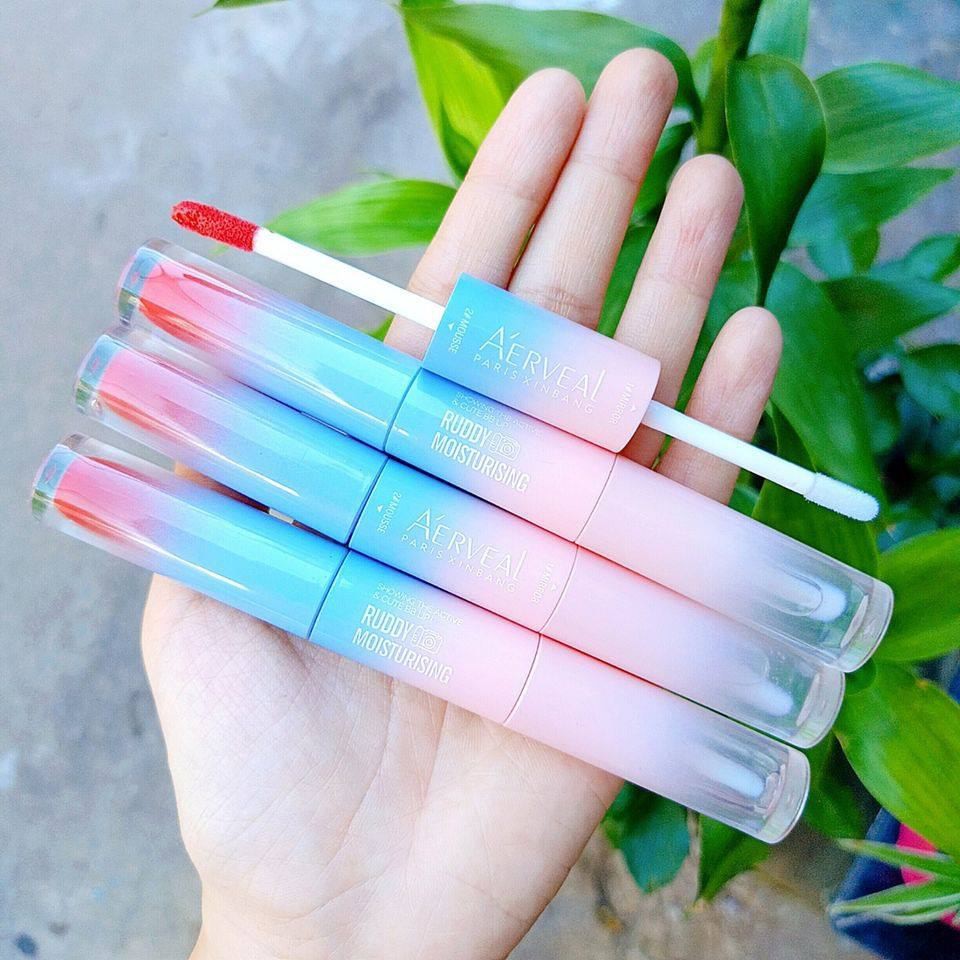 Son nước màu kèm son dưỡng 2 đầu Aereal | BigBuy360 - bigbuy360.vn