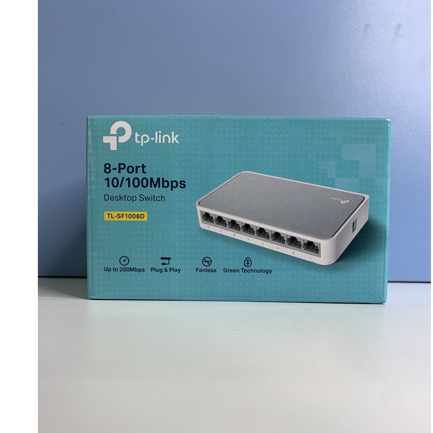 Bộ chia mạng Tplink 8 cổng - Switch TP-Link SF 1008D / 8-Port 10/100Mbps CHÍNH HÃNG