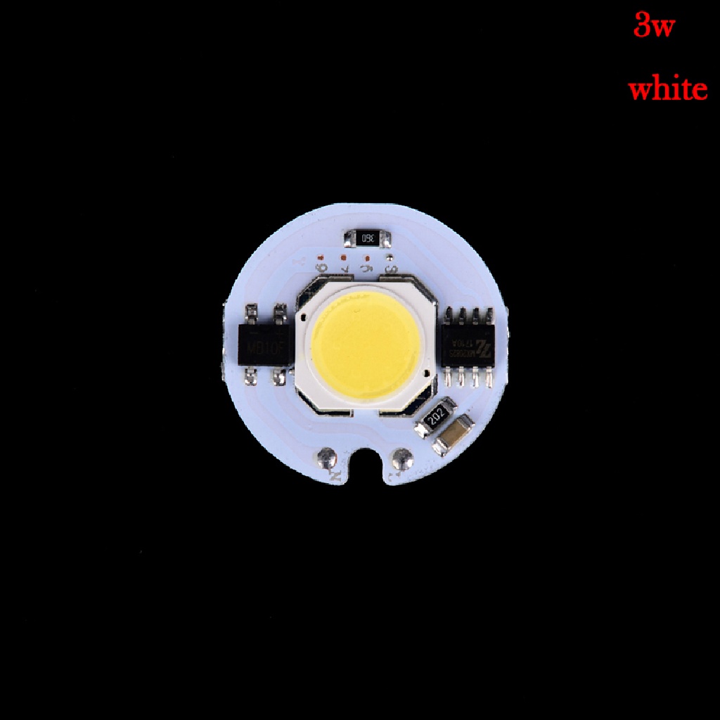 1 Chip Đèn LED COB 7W 5W 3W IC Thông Minh Ánh Sáng Trắng