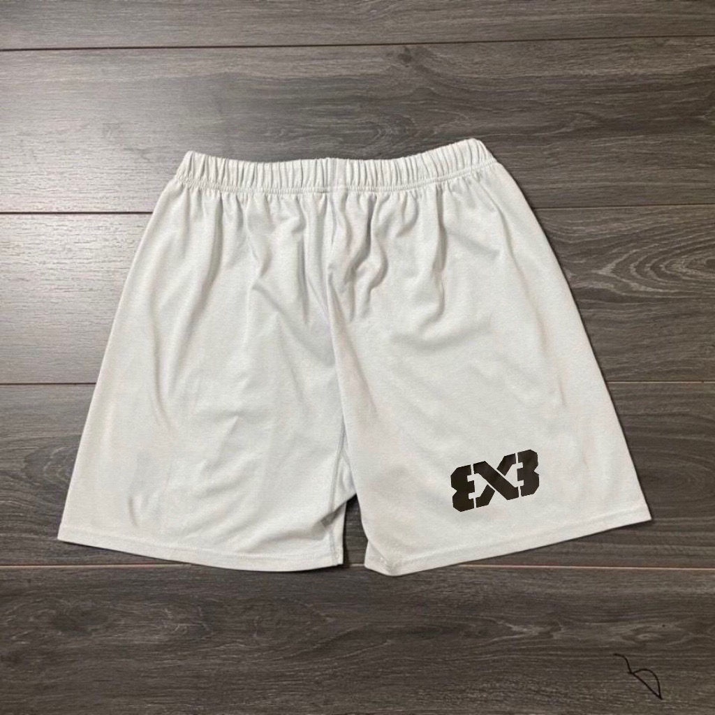 Quần Short Thể Thao Chơi Bóng Rổ Thiết Kế Thoáng Khí 3x3 Thời Trang Cho Nam