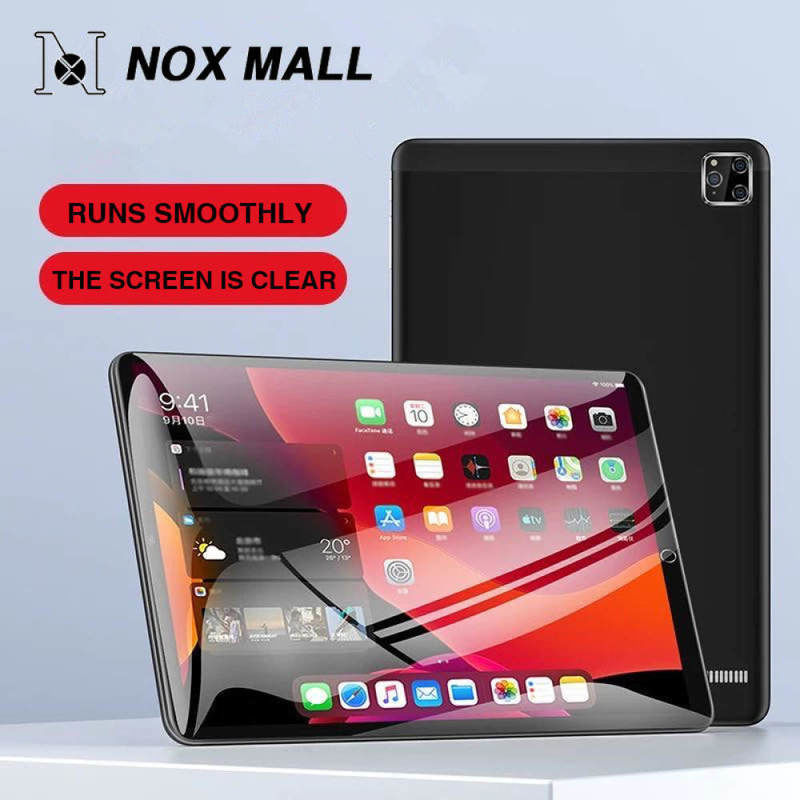 mới chất lượng cao siêu mỏng 10.1 cm mười lõi 4G mạng máy tính bảng WiFi Android 8.0+256ROM argent 25600x1600 IPS1