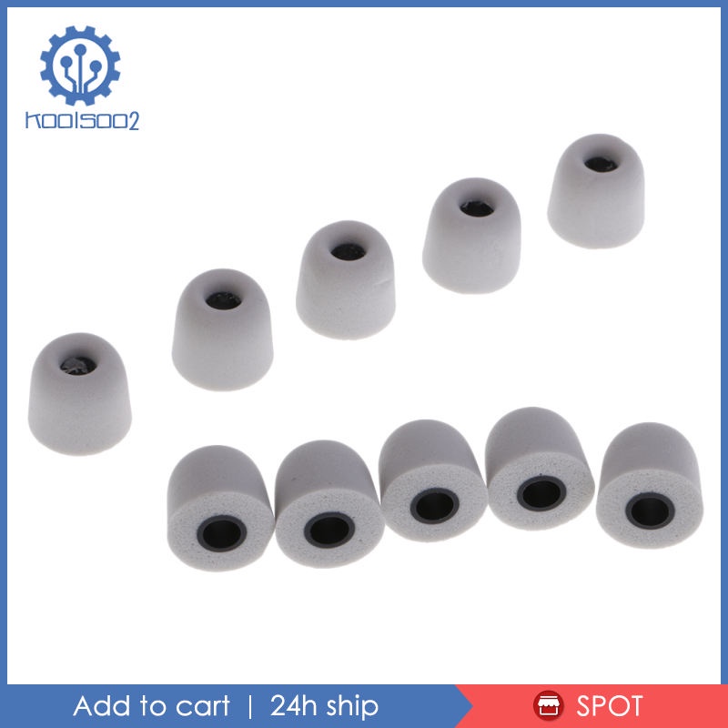 5 Cặp miếng đệm tai nghe bằng xốp mềm chống ồn chất lượng cao