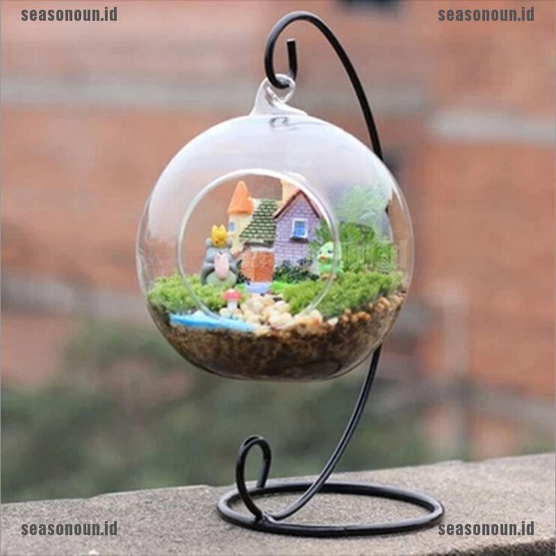 1 Giá Đỡ Bình Hoa Bằng Sắt Treo Trang Trí Nội Thất