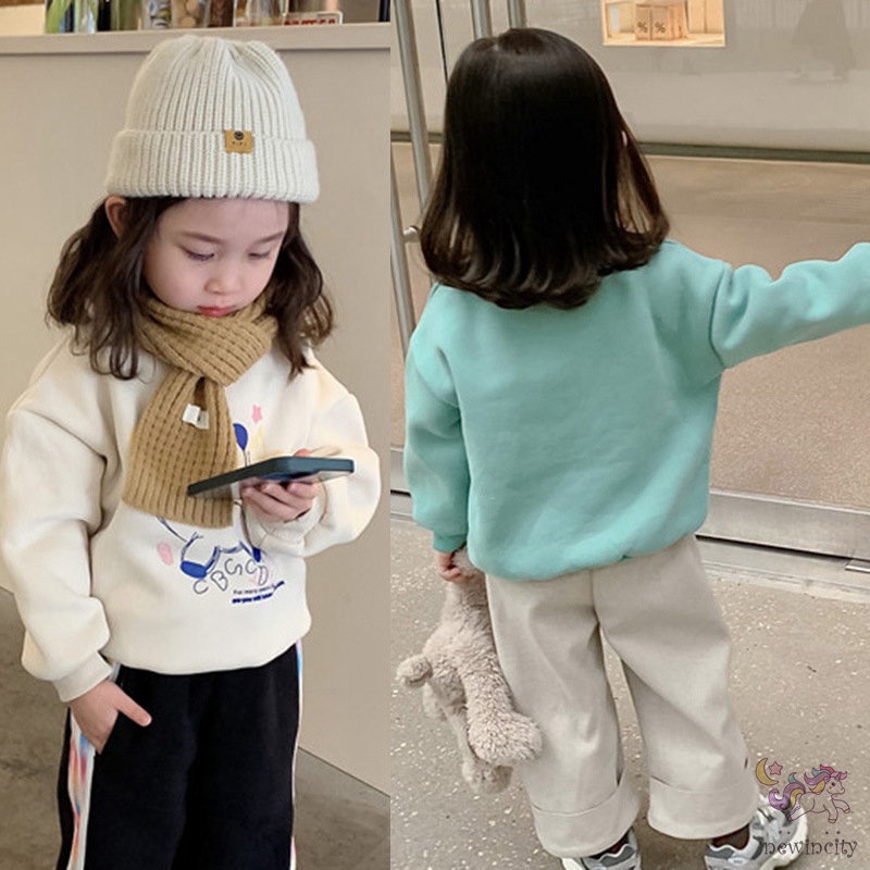 Áo thun tay dài thời trang Hàn Quốc cho bé gái