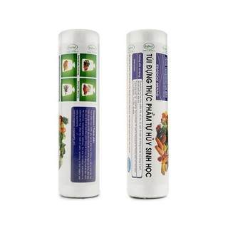 Túi đựng thực phẩm tự huỷ sinh học Opec Green Eco. Cuộn 100 cái