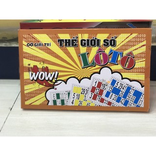 TẾT] BỘ CỜ LÔ TÔ GIẤY GIẢI TRÍ NGÀY TẾT, LÔ TÔ GỖ, LOTTO BINGO