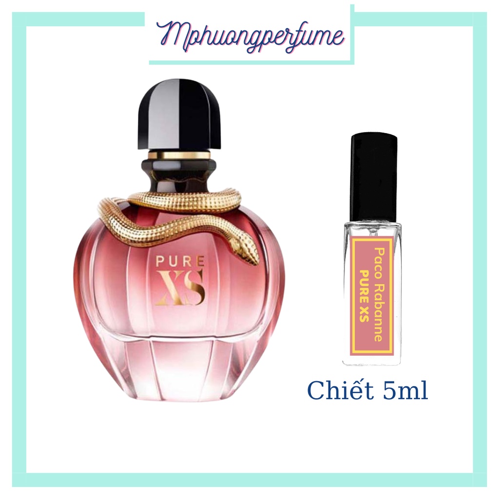 𝐏𝐮𝐫𝐞 𝐗𝐒 Nước Hoa Nữ Chính Hãng ᴍẫᴜ ᴛʜử 𝟻ᴍʟ