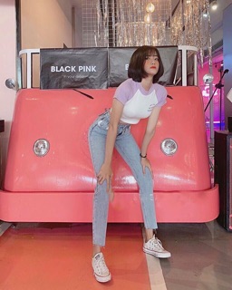 QUẦN JEANS ỐNG SUÔNG