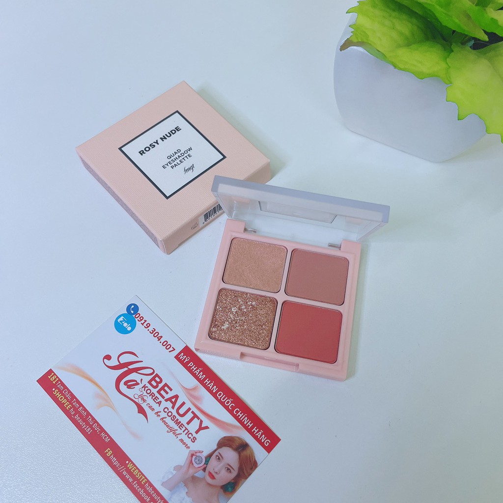 [THE FACE SHOP_Auth] Phấn mắt 4 màu fmgt Quad Eye Shadow Palette TFSN20 | BigBuy360 - bigbuy360.vn