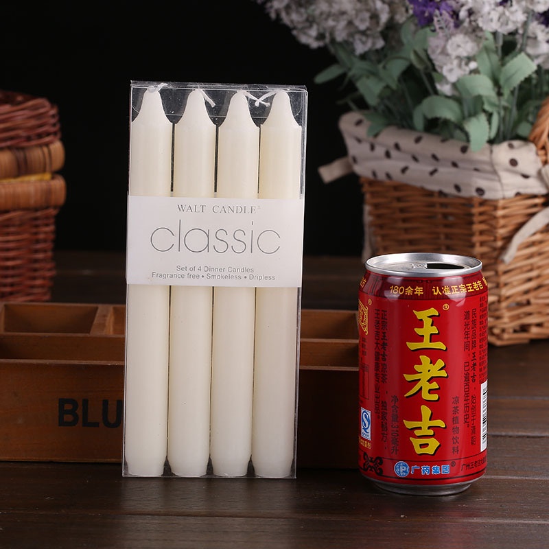 Nến Classic Sáp Đậu Nành Không Khói Mùi, Đèn Cầy Tròn Dùng Cho Lễ Cúng, Nến Tròn  Quí Tộc 25cm