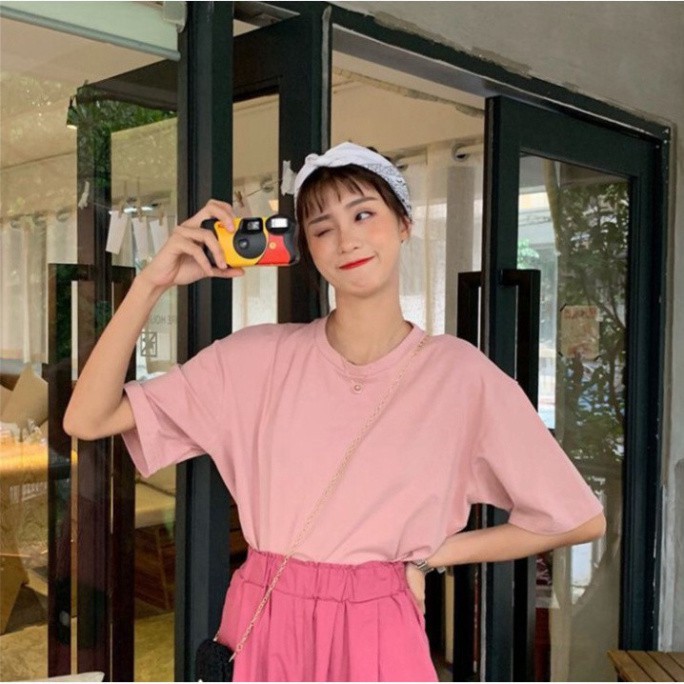 Áo Thun Tay Lỡ Basic Nhiều Màu Siêu Hot🍁 Unisex nam nữ đều mặc được | BigBuy360 - bigbuy360.vn