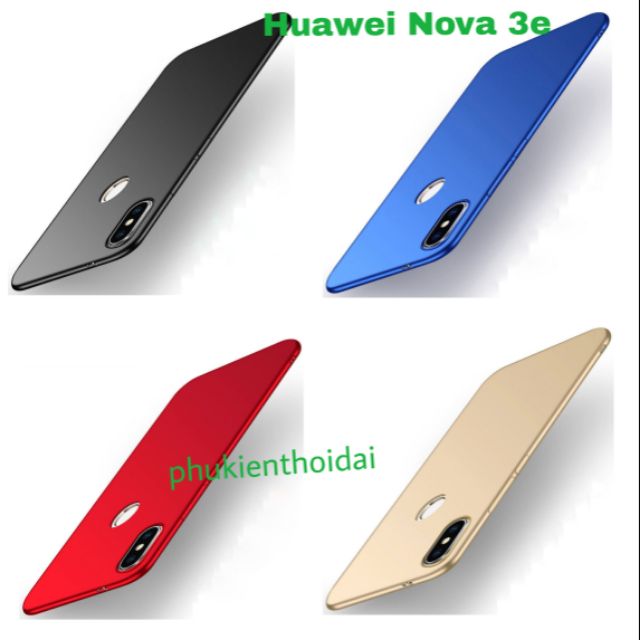Huawei Nova 3e _ Ốp lưng dẻo màu cao cấp Nova 3e siêu mỏng