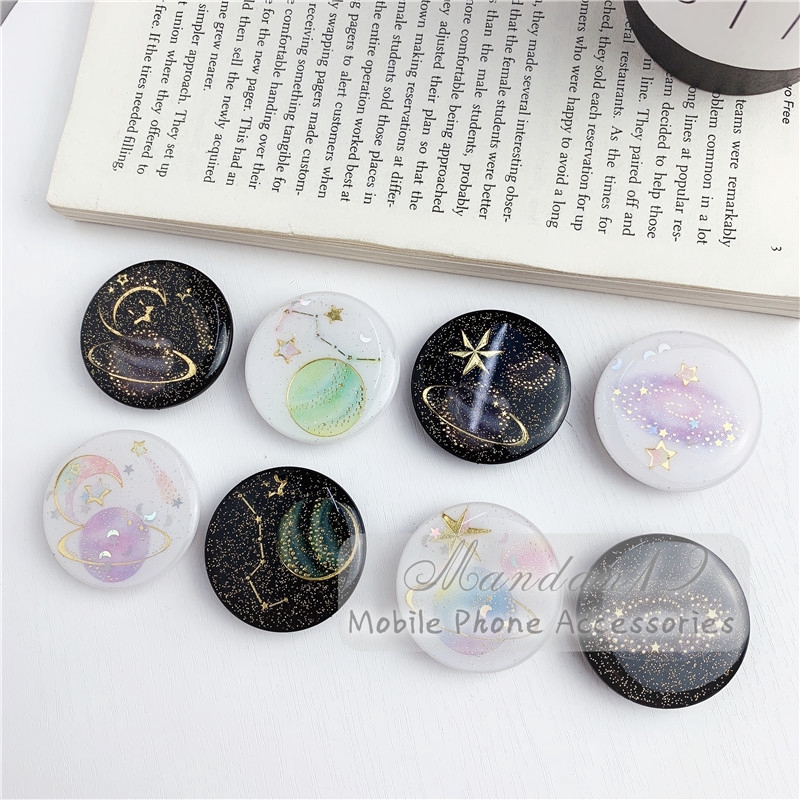 Giá đỡ đệm khí họa tiết hành tinh trong thiên hà 3D cho điện thoại | BigBuy360 - bigbuy360.vn