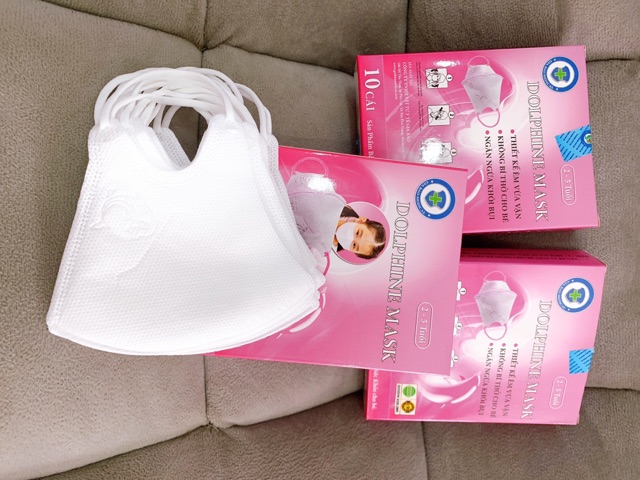 Khẩu trang 3D DOLPHIN MASK ( KHẨU TRANG DÀNH CHO BÉ TỪ 2-5 TUỔI