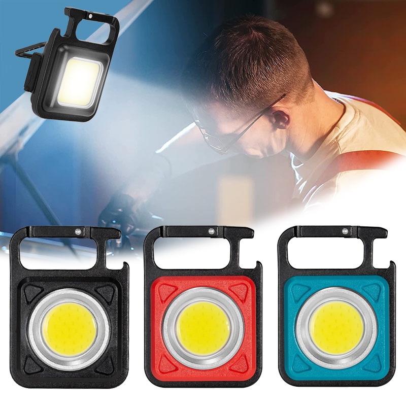 Đèn COB Bỏ Túi Đa Chức Năng Dùng Khi Đi Cắm Trại Ngoài Trời