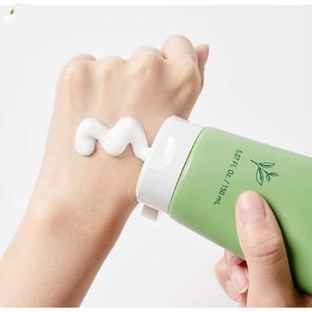 Sữa rửa mặt Innisfree trà xanh mẫu mới 2019