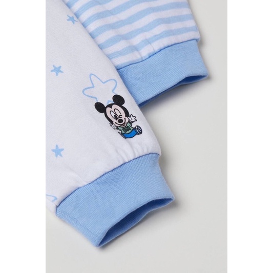 Body Liền Thân Mềm Mại Ấm Áp H&M Cho Bé - Chất sleep suit cotton 100%