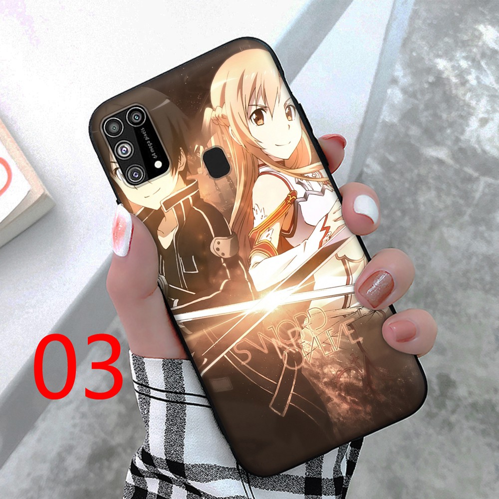 Ốp Lưng Silicone In Hình Sword Art Online Cho Motorola Moto G9 Power G 5g Plus E7 Play 1 + 5t 6t 7t