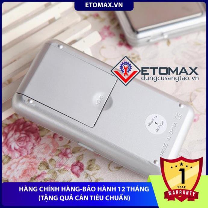 [Hàng loại 1-Bảo hành 12 tháng] Cân tiểu ly điện tử bỏ túi  200g/0.01g MT,chính xác tới 1% gram.