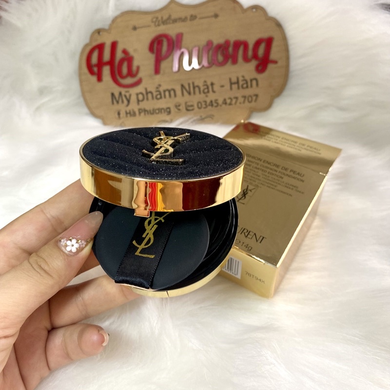 Phấn Nước YSL Le Cushion EDP Lamé Collector 2021 Bản Kim tuyến