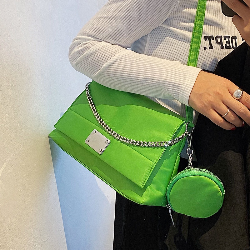 Túi Đeo Vai Bằng polyester Dễ Phối Đồ Phong Cách Hàn Quốc Thời Trang Cho Nữ