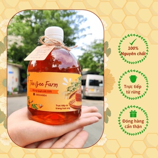 🏵️ Mật ong nguyên chất The Bee Farm 500ml - mật ong rừng hoa tràm tự nhiên🏵️