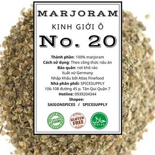 500g Marjoram - Kinh giới ô sấy khô