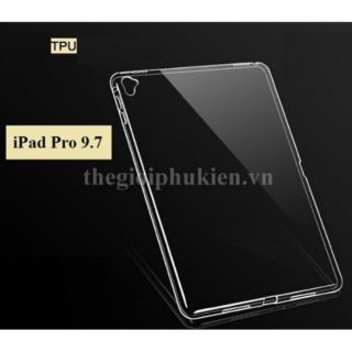 Ốp lưng dẻo silicon ipad pro 9.7 2017 - trong suốt