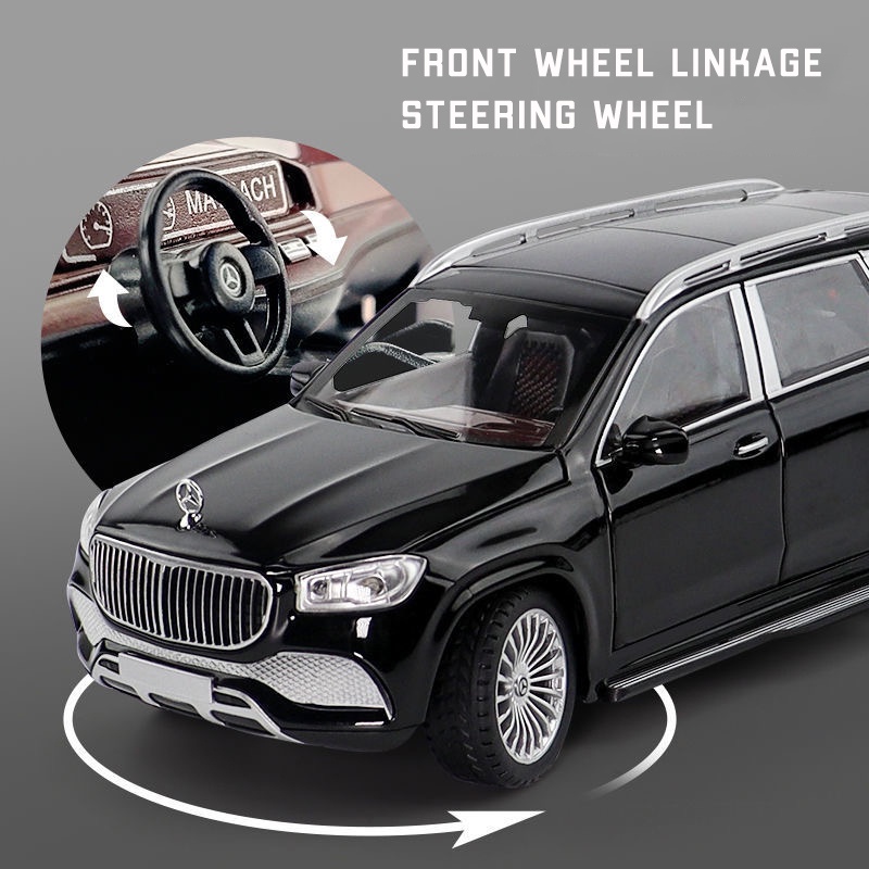 Mô Hình Xe Hơi Mercedes Benz GLS600 Bằng Hợp Kim Tỉ Lệ 1: 24