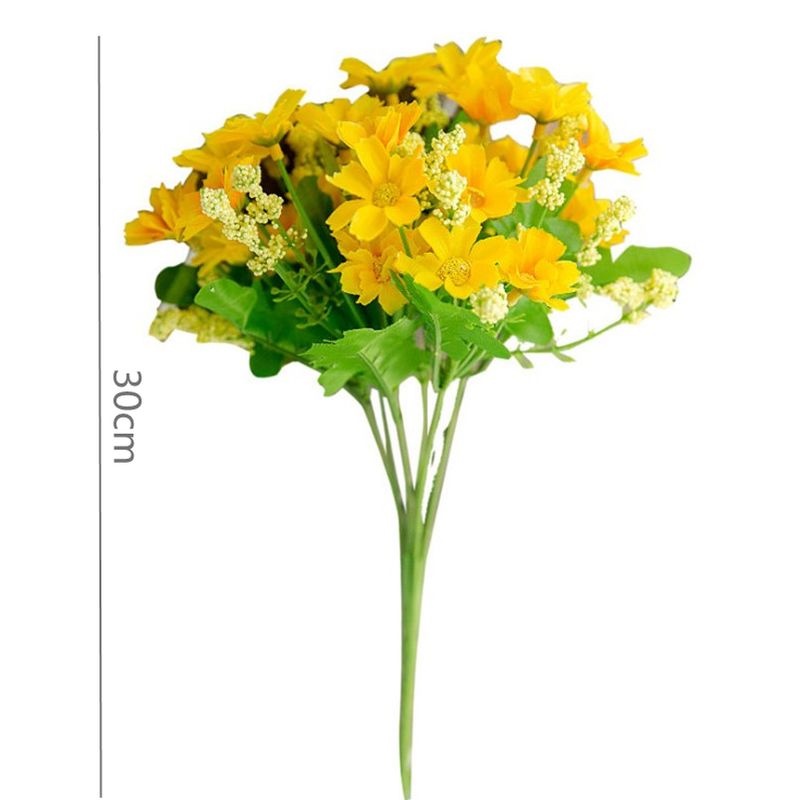 1 Nhánh 28 Hoa Lan Nhân Tạo Trang Trí Nội Thất/Văn Phòng/Tiệc Cưới