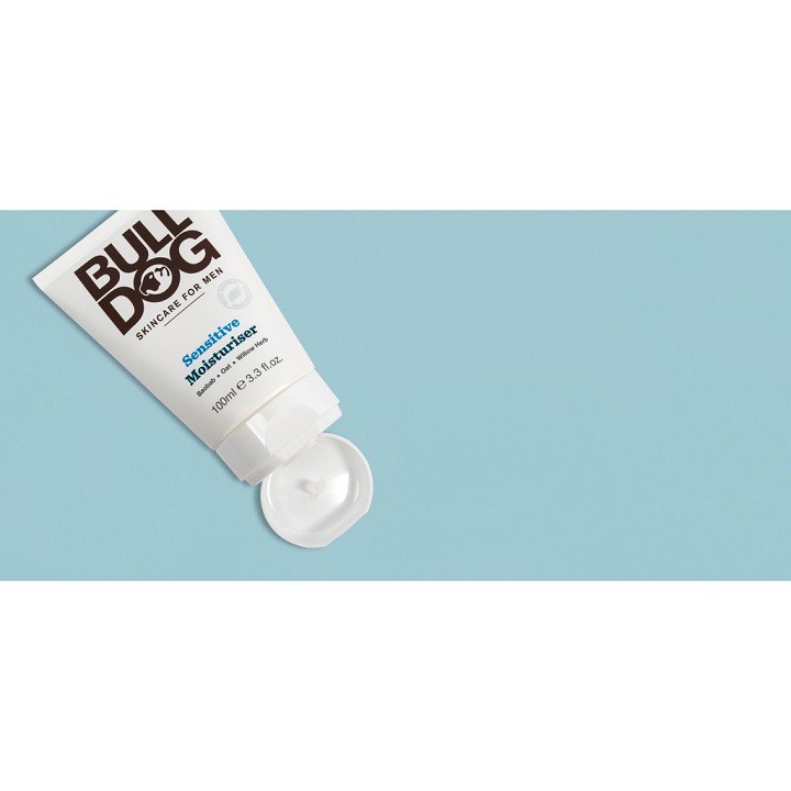 [ Chính Hãng UK ] Kem Dưỡng Ẩm Cho Da Nhậy Cảm Bulldog Sensitive Moisturiser 100ml - Dành Cho Nam