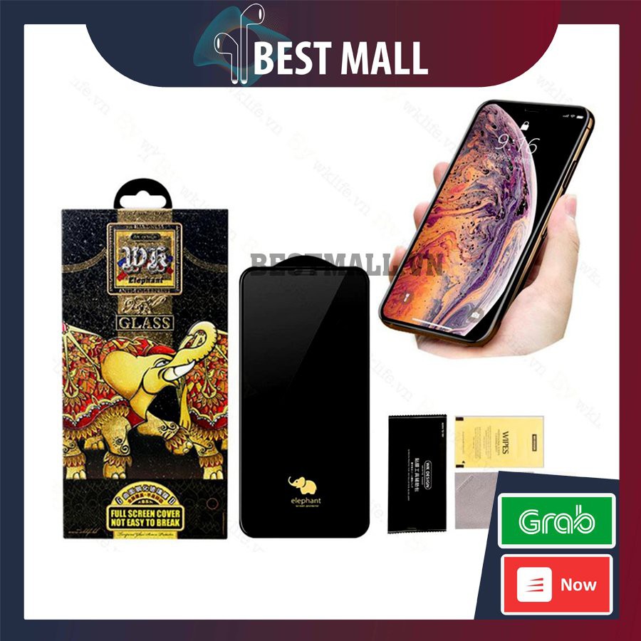 Cường Lực iPhone Chống Vỡ Cạnh WK Con Voi Phiên Bản Nâng Cấp WK KINGKONG [vthm9]