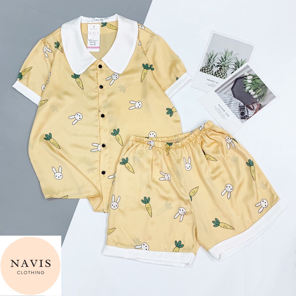 [XẢ KHO] Pijama Lụa Đùi Mẫu Hot 2022 | BigBuy360 - bigbuy360.vn