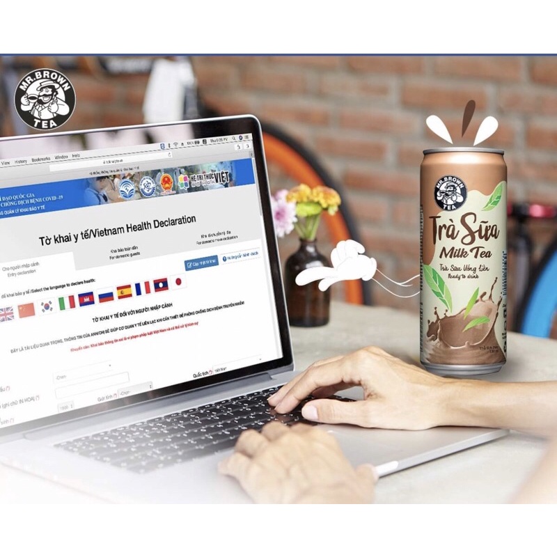 Trà Sữa Mr.Brown Hương Vị Trà Sữa Đài Loan Lon 320ml
