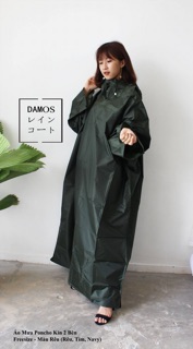 Áo Mưa Poncho kín 2 bên