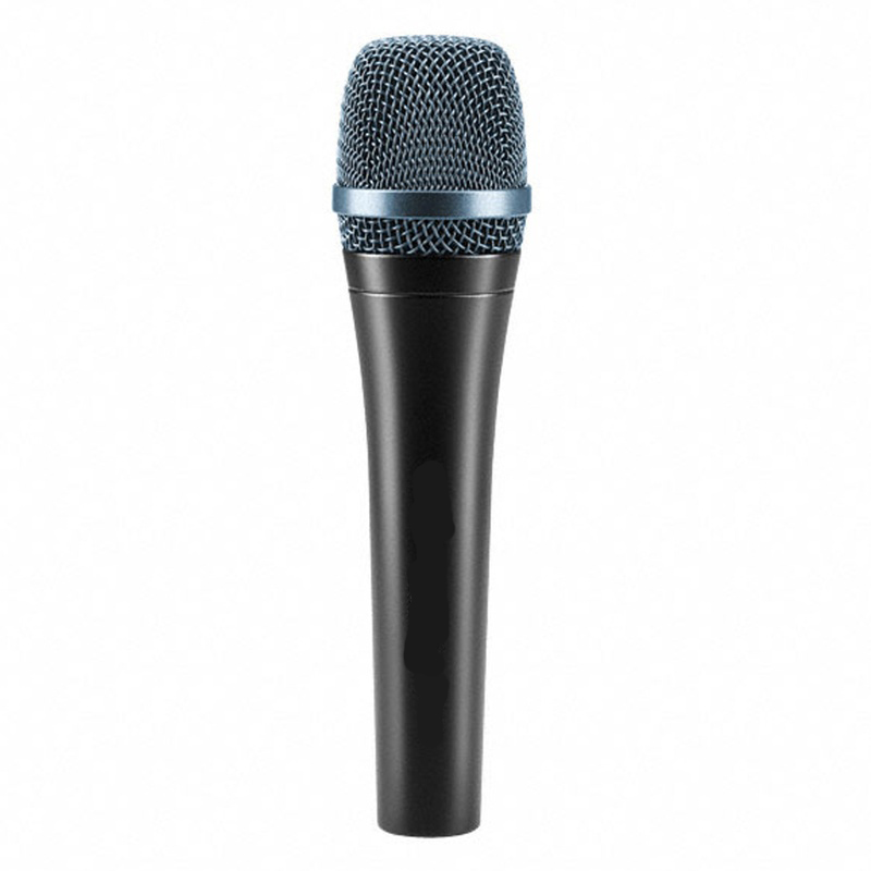 E945 dynamic super-cardioid wired vocal microphone with single individual package for Karaoke and Live Sound Performance