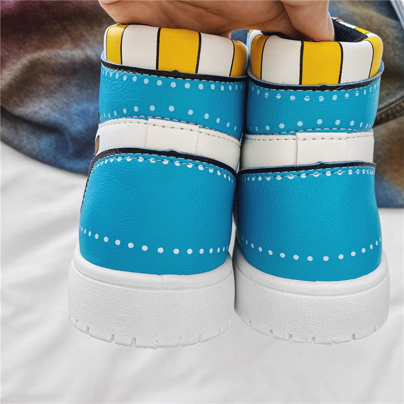 Giày Thể Thao Nam Thời Trang Hàn Quốc Mới Hình Chopper Luffy One Piece Dễ Thương