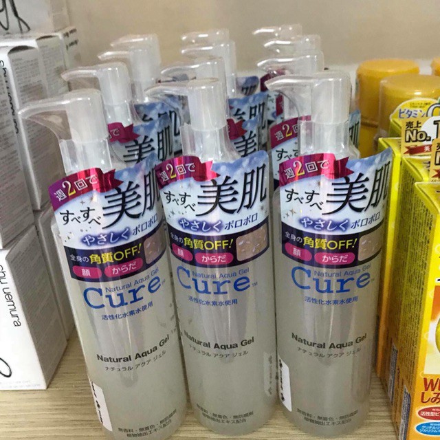 Tẩy Da Chết Cure (chai to) - Hàng Nội Địa Nhật