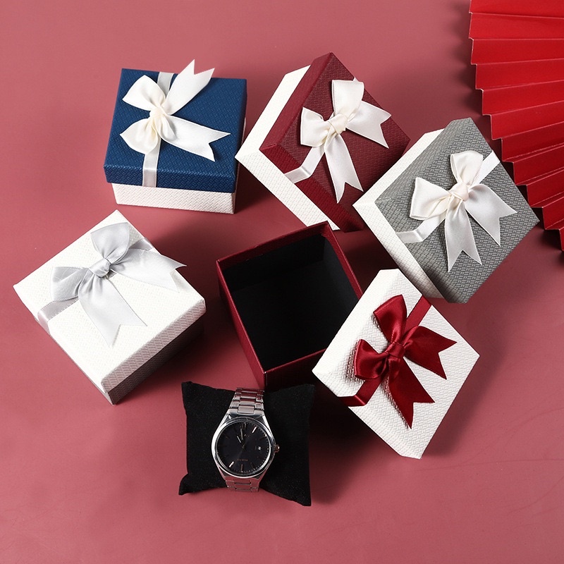 Hình ảnh Hộp quà tặng đựng trang sức,đồng hồ, mỹ phẩm bằng giấy cứng đủ loại #1