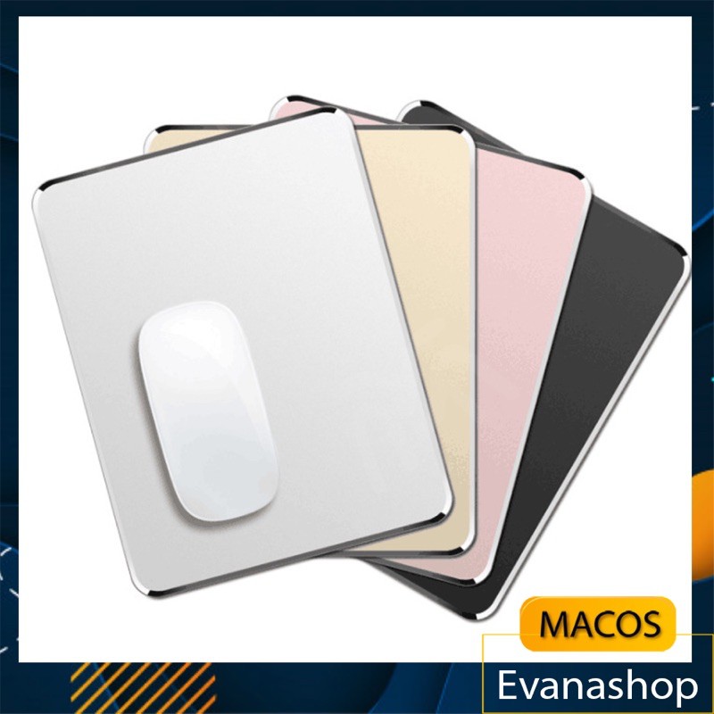 Miếng Lót Chuột Aluminum ( Mouse pad ) 220x180mm - Bàn di chuột nhôm