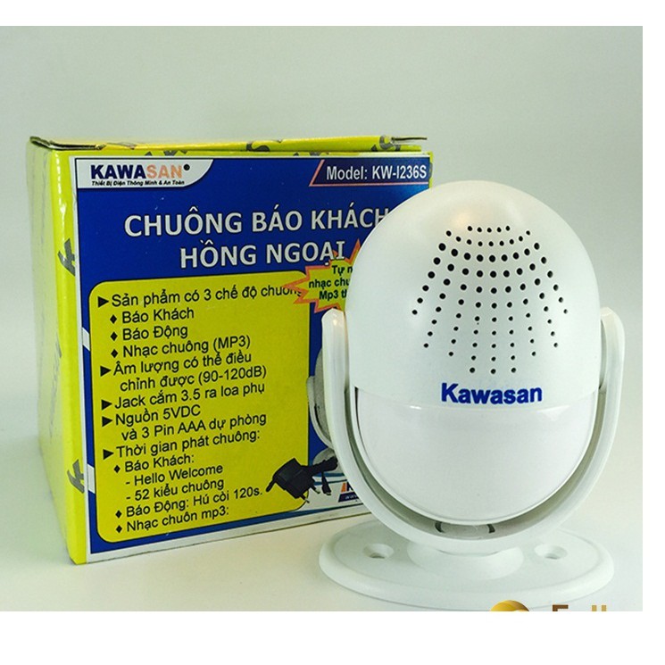 Báo động, báo khách lời chào mp3 KW-I236S