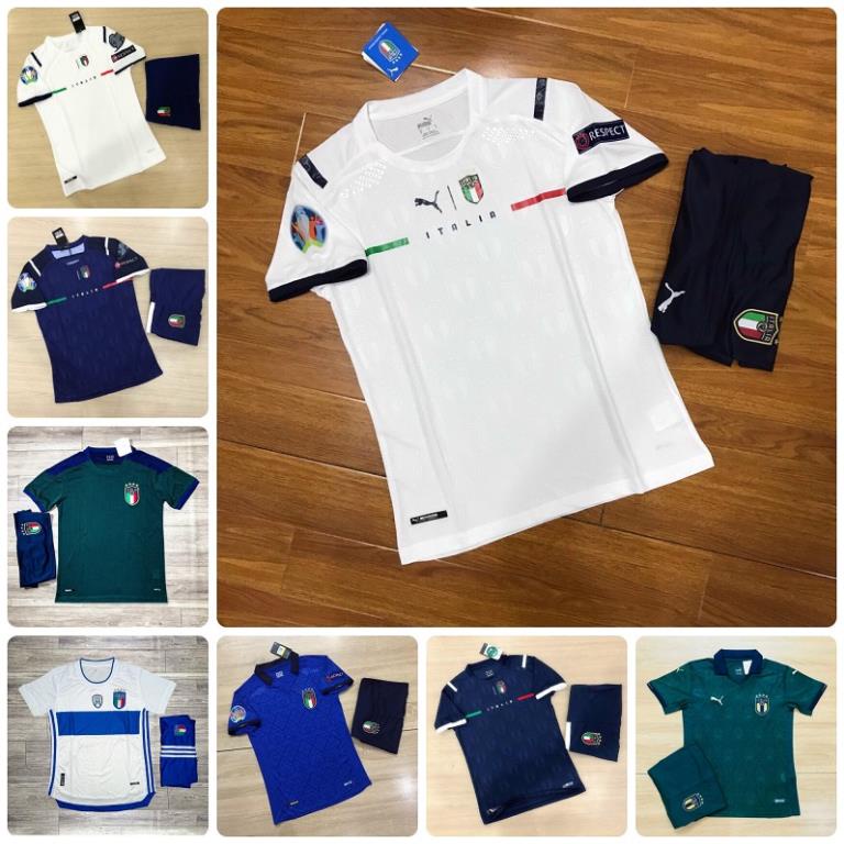TH Quần Áo Bóng Đá Tuyển Italia Nhiều Mẫu Đẹp - Bộ Thể Thao Nam Đội Ý Cực Chất pp Bởi Be Happy Sport 🏆