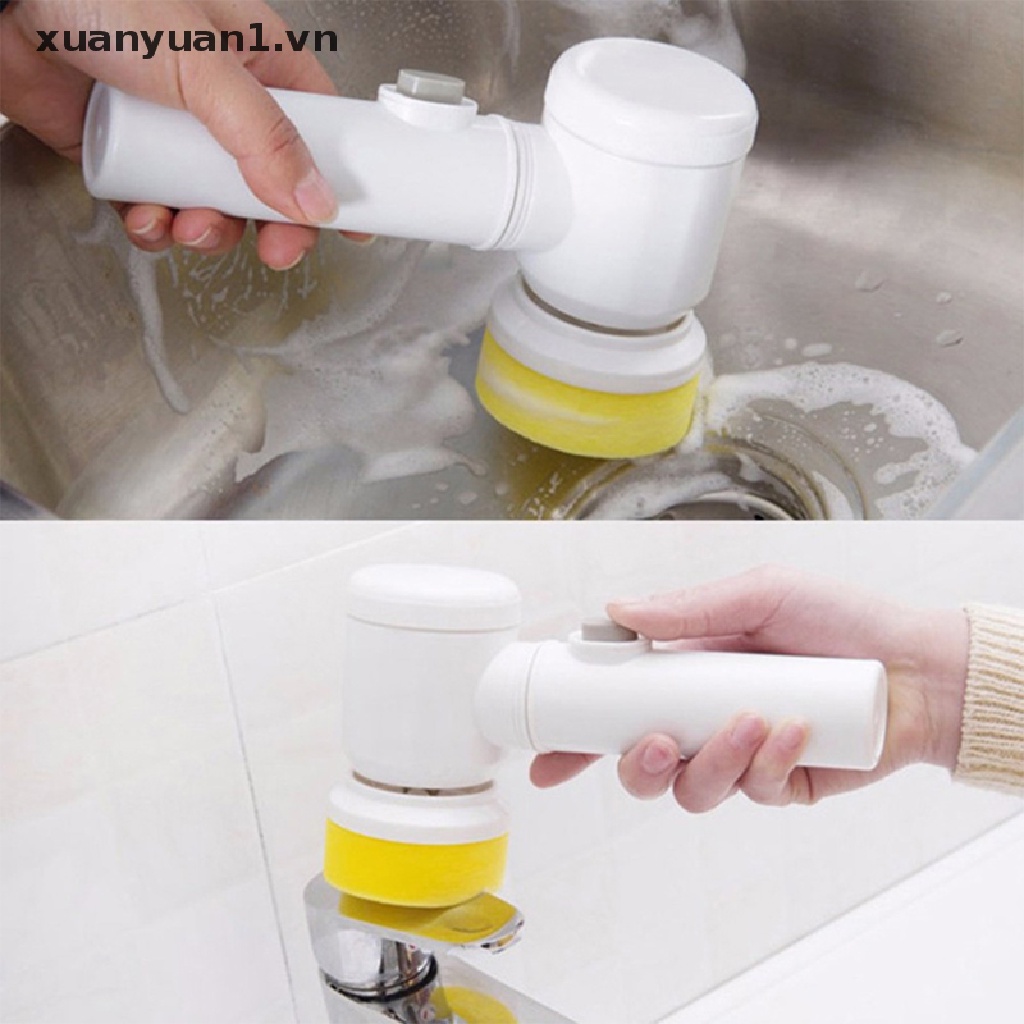 Cọ Vệ Sinh Bồn Rửa Chén / Nhà Bếp / Phòng Tắm Cầm Tay 5 Trong 1 Tiện Dụng