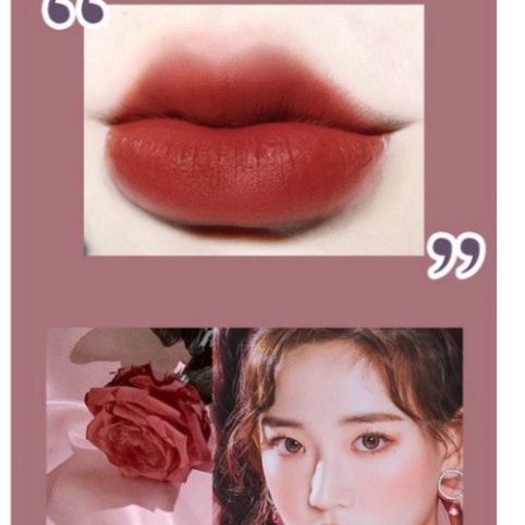 Son lì Heyxi không thấm nước, không thấm mồ hôi, trang điểm lâu trôi Velvet Air Lip Glaze Matte Student Niche 20g HS5