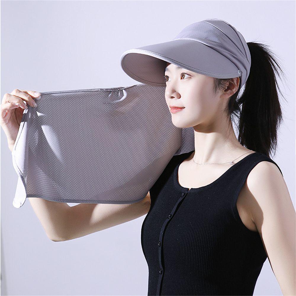Mũ Trùm Đầu Che Phủ Cổ Gấp Gọn Được Kiểu Thể Thao Cho Nữ
