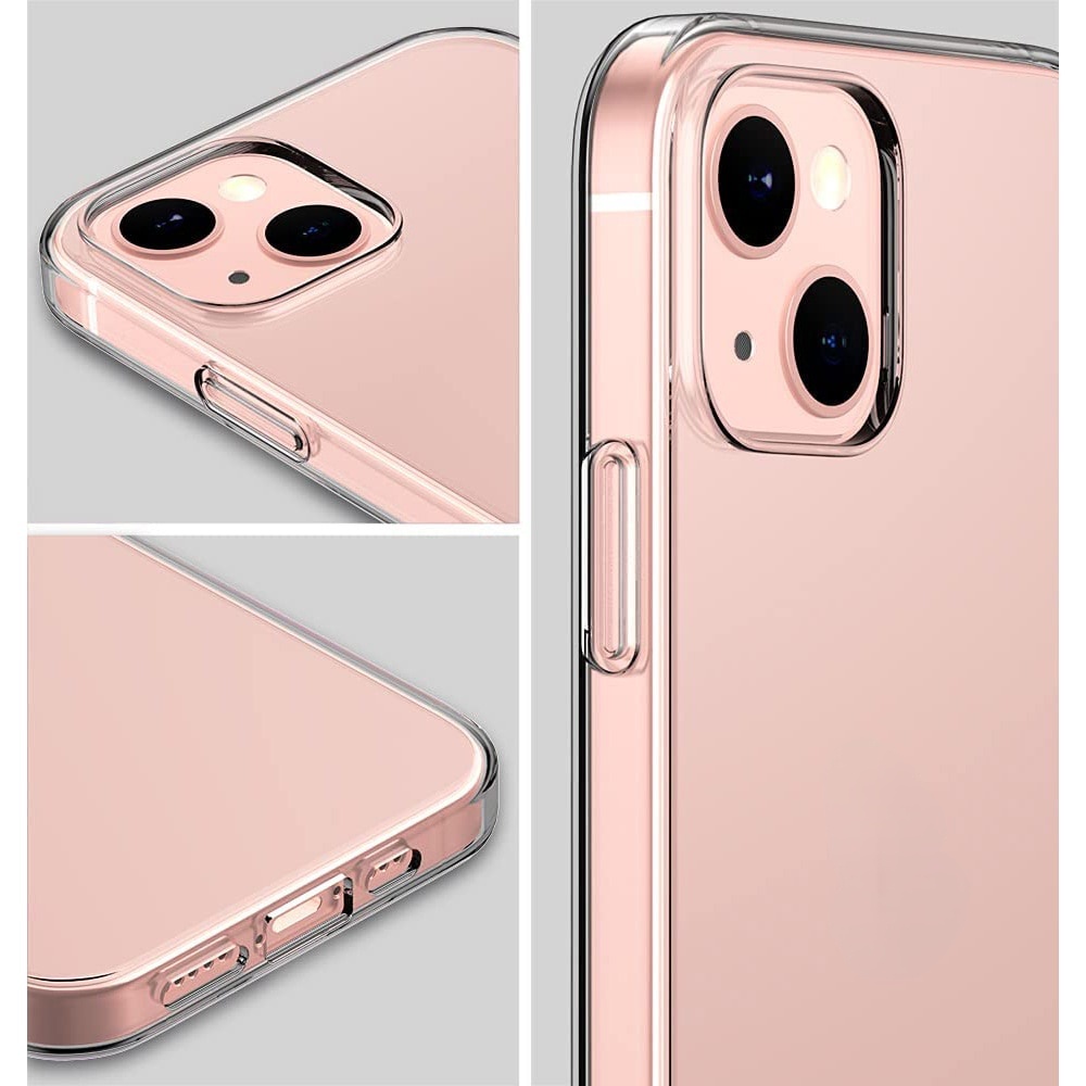 Ốp điện thoại silicon trong suốt mềm cho iPhone 15 Plus 14 13 12 11 Pro Max 13 Mini X XS XR 6 6S 7 8 Plus là ốp lưng siêu mỏng